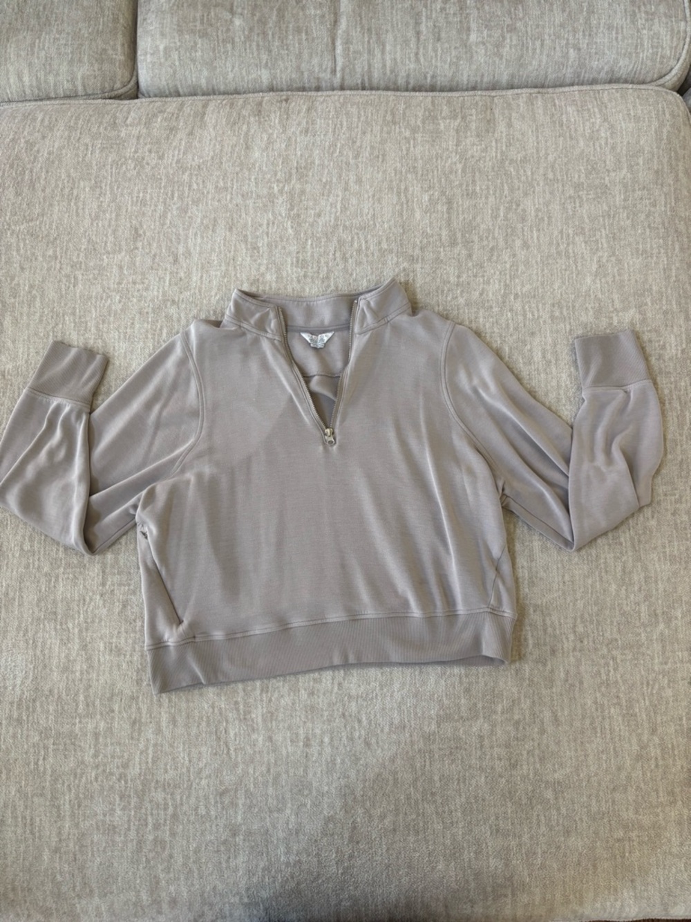 Half-Zip Pullover Sweatshirt